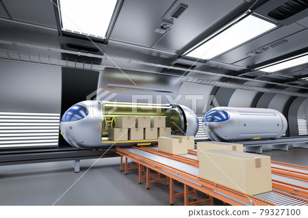 Transportation technology with automation train Transportation technology with automation train 79327100