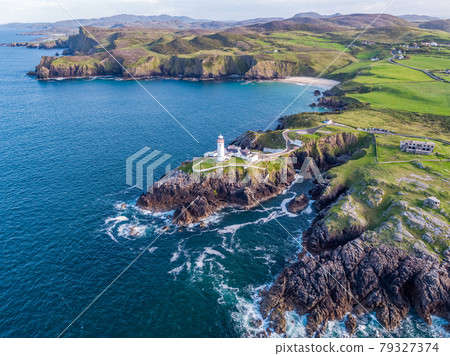 Aerial View of Fanad Head Lighthouse County Donegal Lough Swilly and Mulroy Bay Aerial View of Fanad Head Lighthouse County Donegal Lough Swilly and Mulroy Bay 79327374