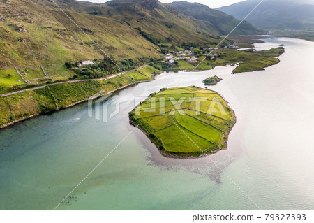 Aerial view of the Townland of Illancreeve, Lackaduff - County Donegal, Ireland Aerial view of the Townland of Illancreeve, Lackaduff - County Donegal, Ireland 79327393