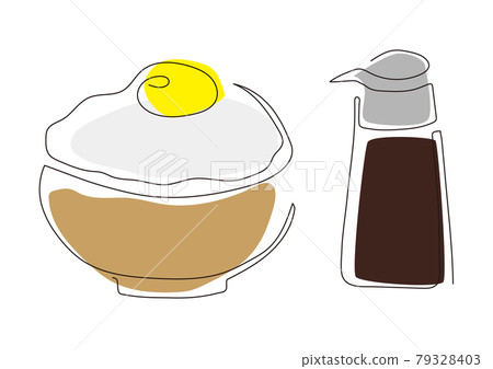 雞蛋蓋飯和醬油（一筆） 79328403