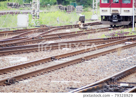 Kansai Furuichi Station area railroad tracks 79328929