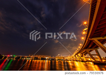 夜景Kaida Ohashi,Niho Junction 夜景Kaida Ohashi,Niho Junction 79330976