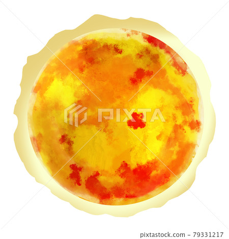 Sun white background illustration Sun white background illustration 79331217