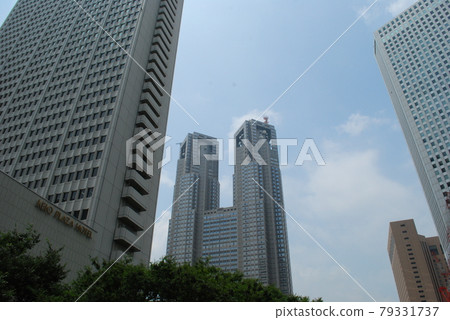 Upper part of the Tokyo Metropolitan Government Building 79331737