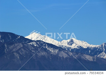 北阿爾卑斯山、中年山、橫道山 79334034