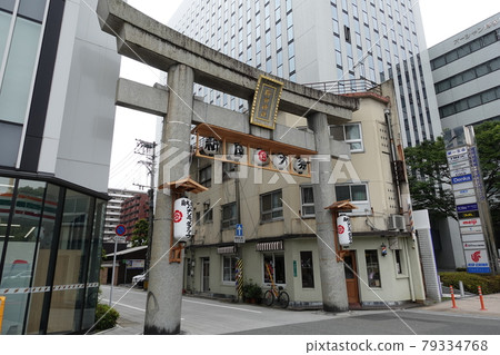 Torii of Kushida Shrine Omotesando Reisenmachi Torii of Kushida Shrine Omotesando Reisenmachi 79334768