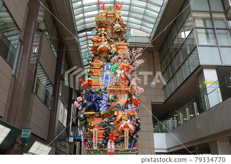 Dedication of Kushida Shrine Hakata Gion Yamakasa Juban Hakata Riverain 2021 79334770