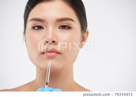 Lip Augmentation at Beauty Salon 79334853