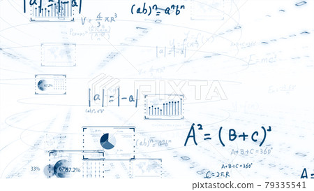 Digital sales, work from home, telework, digitization of large cities by IoT Image of background image 79335541