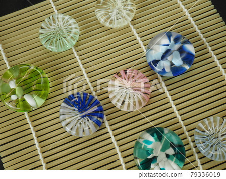 Chopstick rest "Tsugaru Vidro" glass work 14 Chopstick rest "Tsugaru Vidro" glass work 14 79336019