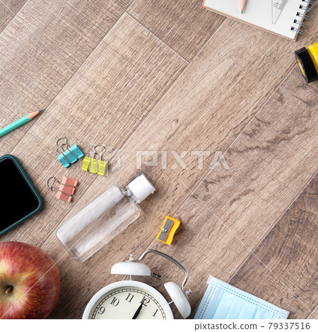 Back to school stationery masks epidemic prevention stationery back to school entrance ceremony opening 79337516