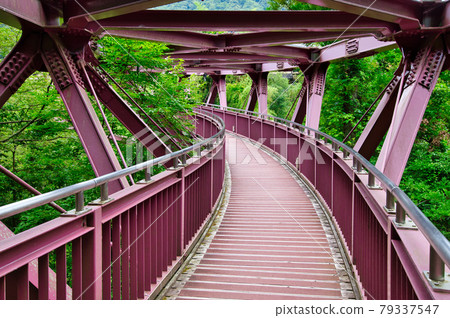 Ishikawa Prefecture Yamanaka Onsen Ayatori Bridge 79337547