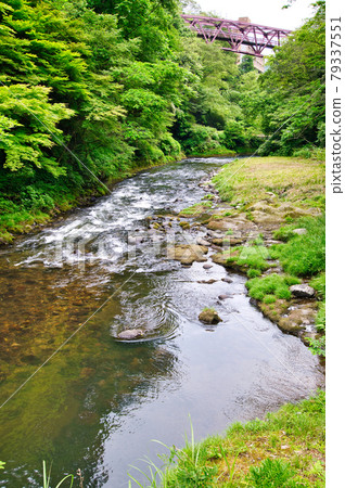 Ishikawa Prefecture Yamanaka Onsen Ayatori Bridge Ishikawa Prefecture Yamanaka Onsen Ayatori Bridge 79337551