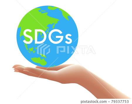 Globe SDGs image material 79337753