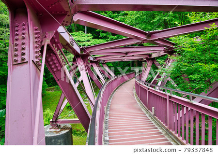 Ishikawa Prefecture Yamanaka Onsen Ayatori Bridge Ishikawa Prefecture Yamanaka Onsen Ayatori Bridge 79337848