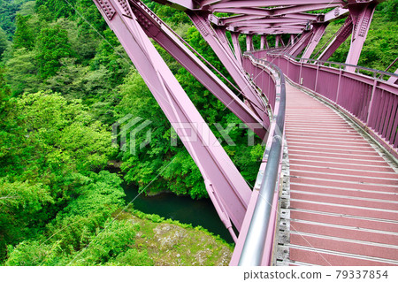 石川縣山中溫泉綾取橋 79337854