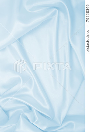 Smooth elegant blue silk or satin luxury cloth texture as abstract background. Luxurious background design Smooth elegant blue silk or satin luxury cloth texture as abstract background. Luxurious background design 79338346