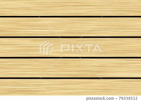 【圖解】帶橫線的木紋（地板）背景素材 79338512