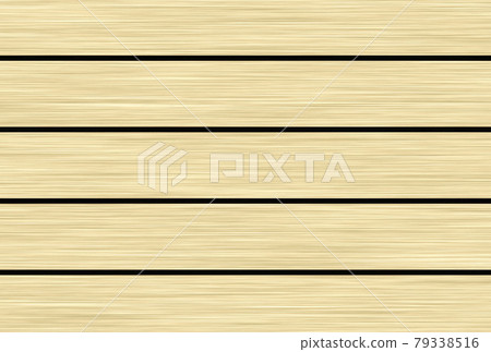 【圖解】帶橫線的木紋（地板）背景素材 79338516