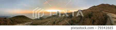 sunset peak -panoramic range and hiking trails in hong kong 79341685