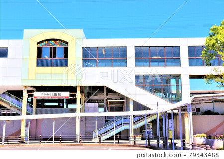 Around Chiyoda Station On The Nankai Koya Line Stock Photo