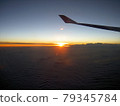 Sunrise from the plane 79345784