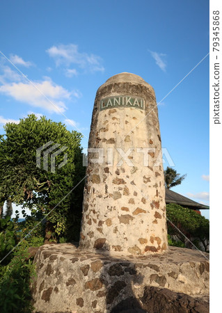 Hawaiian Lanikai Monument 79345868