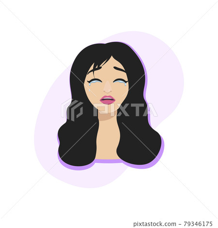 Depression concept, woman cry, upset and disappointment Depression concept, woman cry, upset and disappointment 79346175
