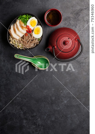 Asian noodle ramen soup Asian noodle ramen soup 79346960