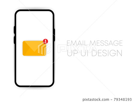 Phone Message Template Stock Vector