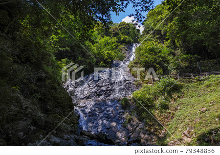 靜岡/枯萎更美！ ??落在柱狀節理上的“朝日瀑布” 79348836