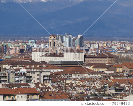 Aerial view of Turin 79349453
