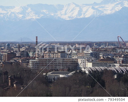 Aerial view of Turin 79349504