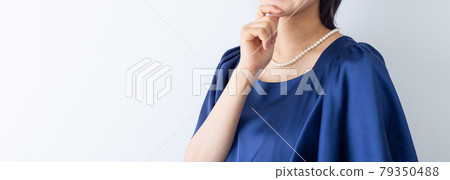 婚禮/派對/賓客/禮服/白底 婚禮/派對/賓客/禮服/白底 79350488