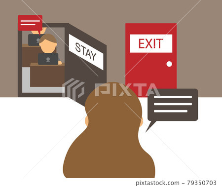 Stay interview to help managers understand why employees stay and what might cause them to leave 79350703