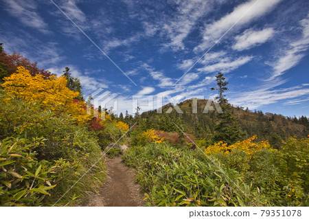 秋天的日內山徒步旅行 79351078