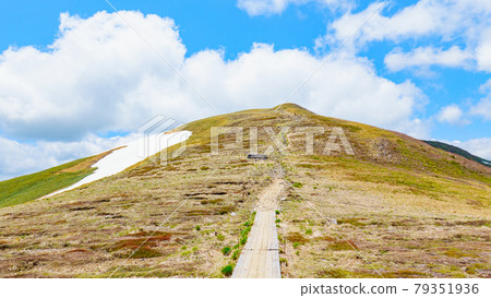 沿著山脊線從太羅皮山到千倉山（向太羅皮山方向） 79351936