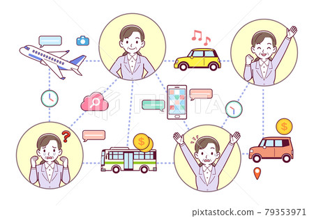 People traveling People traveling 79353971