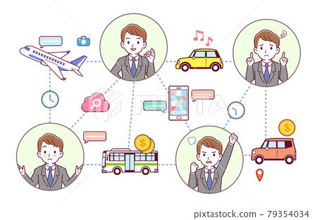 People traveling 79354034