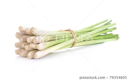Lemon grass on white background 79354605