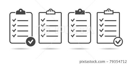 Ticking list board 79354712