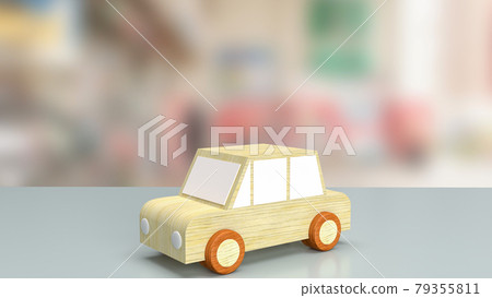 car toy on table in garage for garage services or automobiles concept 3d rendering car toy on table in garage for garage services or automobiles concept 3d rendering 79355811