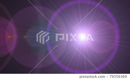 光耀斑射線束圖形背景循環 VJ 素材 79356369