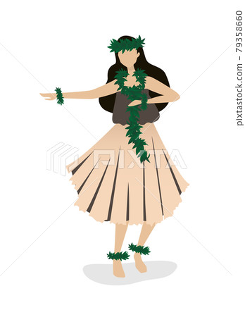 做hula舞蹈的婦女 做hula舞蹈的婦女 79358660