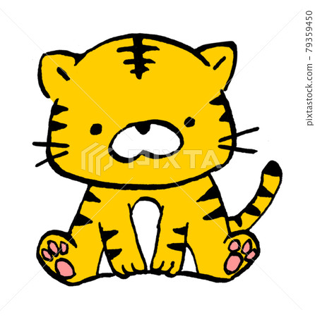 小老虎坐圖 79359450