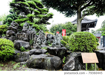 Hochiji Temple Konosu City Temples and Shrines Prayer Presents Main Hall Rakan 18 Rakan Stone Buddha Statue Hochiji Temple Konosu City Temples and Shrines Prayer Presents Main Hall Rakan 18 Rakan Stone Buddha Statue 79360445