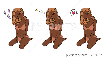 性感比基尼女人圖 79361786