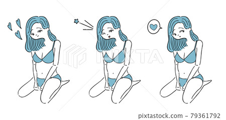 性感比基尼女人圖 79361792