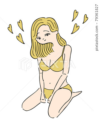 Sexy bikini woman illustration Sexy bikini woman illustration 79361827