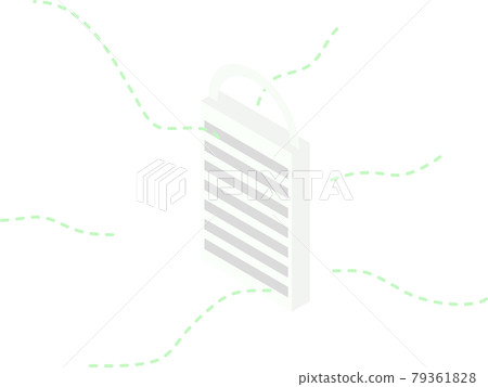 懸掛驅蟲用品的插圖 懸掛驅蟲用品的插圖 79361828